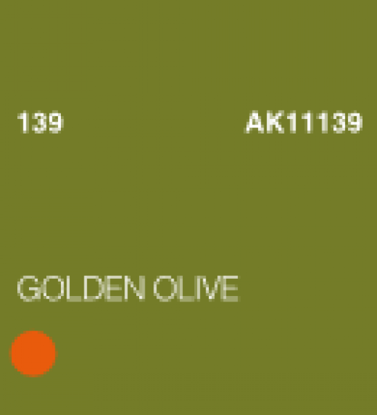 AK-Interactive: (3rd Gen) Acrylic - Golden Olive (17ml)