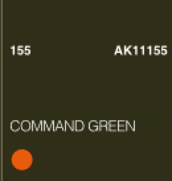 AK-Interactive: (3rd Gen) Acrylic - Command Green (17ml)
