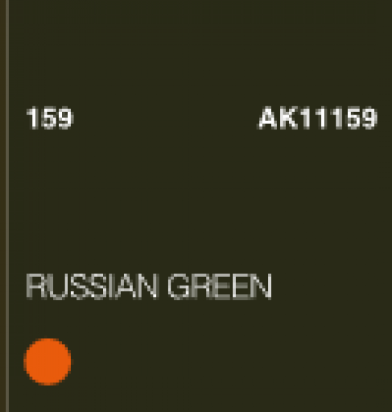 AK-Interactive: (3rd Gen) Acrylic - Russian Green (17ml)