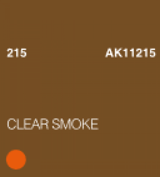 AK-Interactive: (3rd Gen) Acrylic - Clear Smoke (17ml)