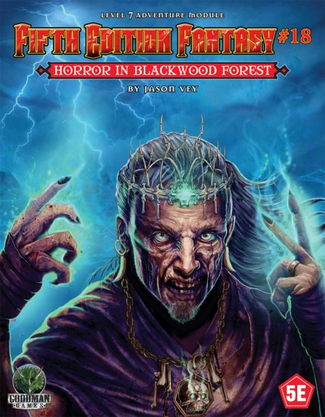 Dungeons & Dragons RPG: (Fifth Edition Fantasy) #18 Horror in Blackwood Forest