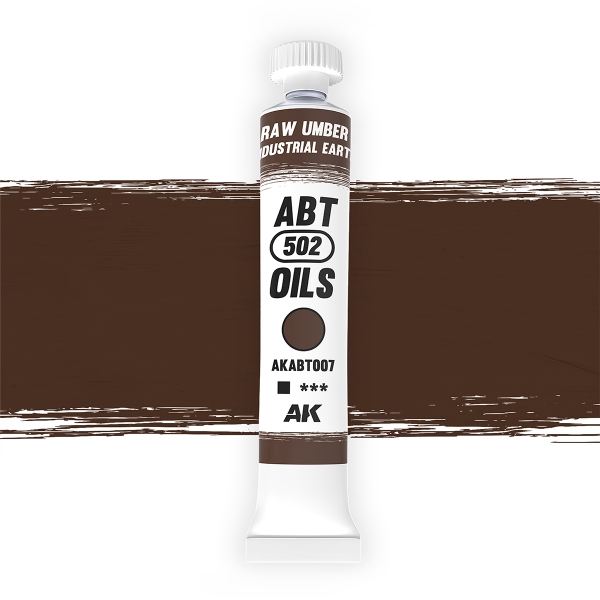 Abteilung 502: Modelling Oil Color - Raw Umber / Industrial earth