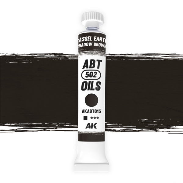 Abteilung 502: Modelling Oil Color - Cassel earth / Shadow brown