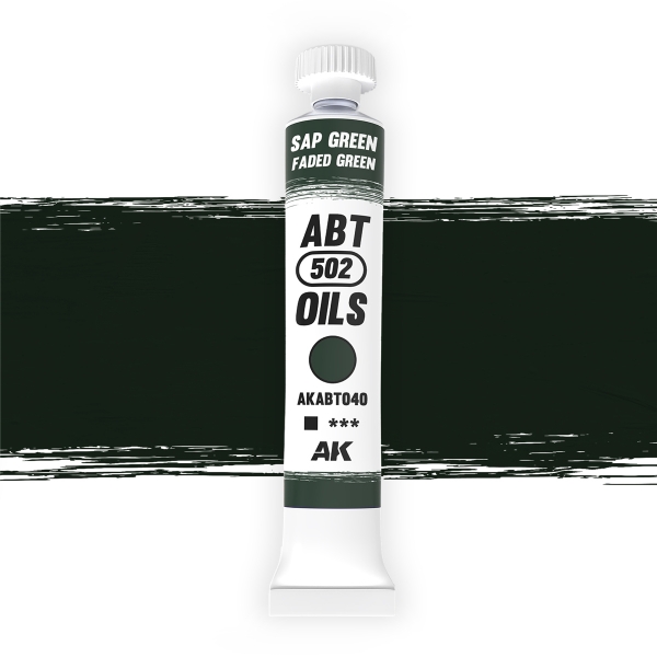 Abteilung 502: Modelling Oil Color -  Sap green / Faded green