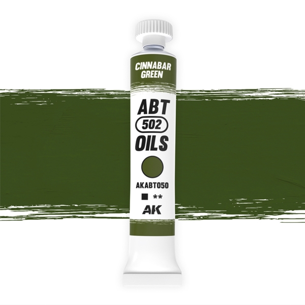 Abteilung 502: Modelling Oil Color - Cinnabar Green / Olive Green