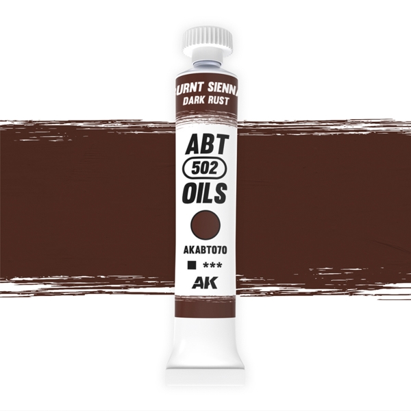 Abteilung 502: Modelling Oil Color -  Burnt Sienna / Dark rust