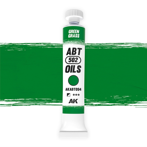 Abteilung 502: Modelling Oil Color - Green Grass