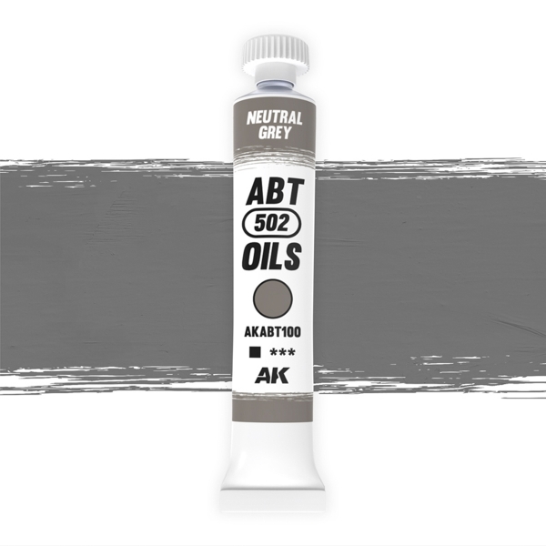 Abteilung 502: Modelling Oil Color - Neutral Grey