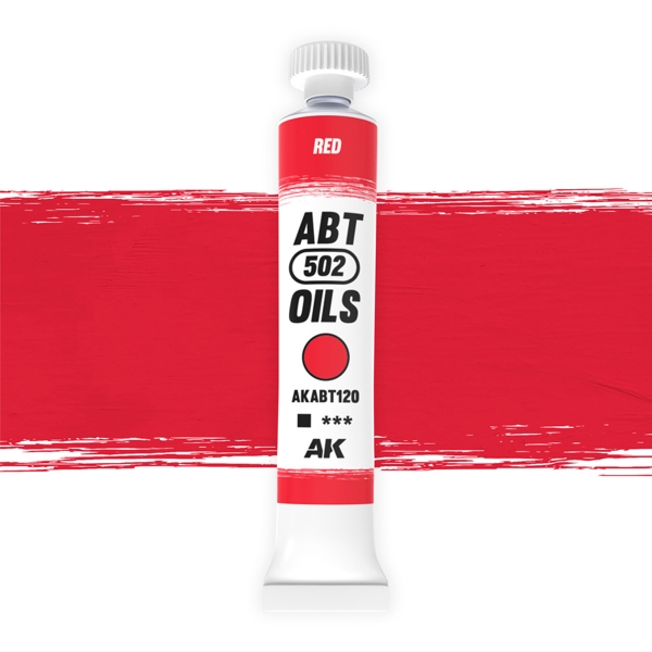 Abteilung 502: Modelling Oil Color - Red