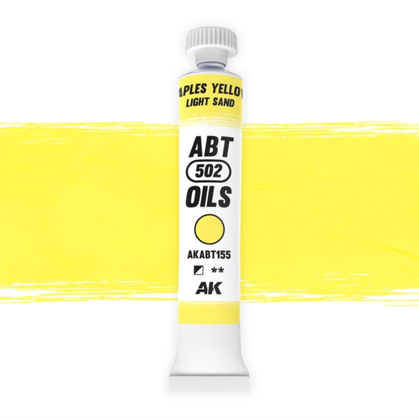 Abteilung 502: Modelling Oil Color -  Naples yellow / Light sand