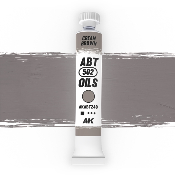 Abteilung 502: Modelling Oil Color - Cream Brown