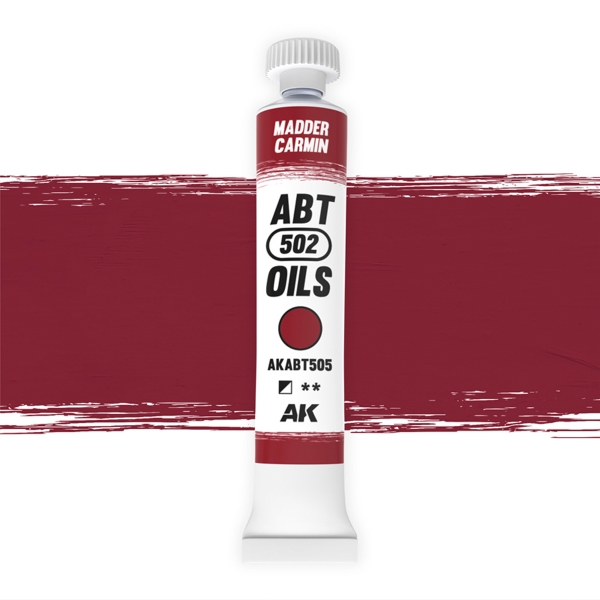 Abteilung 502: Modelling Oil Color -  Madder carmin
