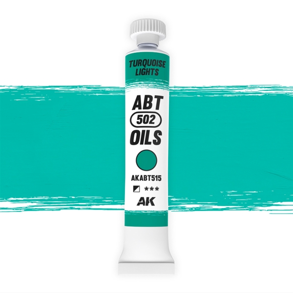 Abteilung 502: Modelling Oil Color - Turquoise Lights