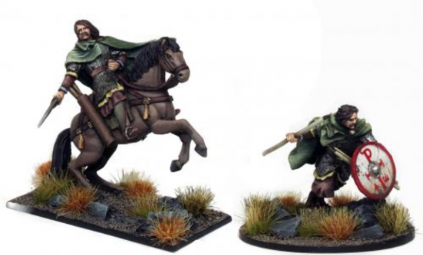 SAGA: Viking Age (Heroes) Owen I, King of Strathclyde (mounted, on foot)