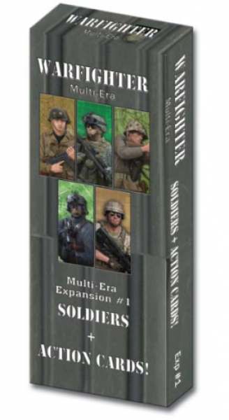 Warfighter Multi-Era: Expansion 1 - Soldiers and Action Cards for all 5 Eras