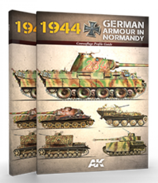 AK-Interactive: 1944 German Armor in Normandy - Camouflage Profile Guide