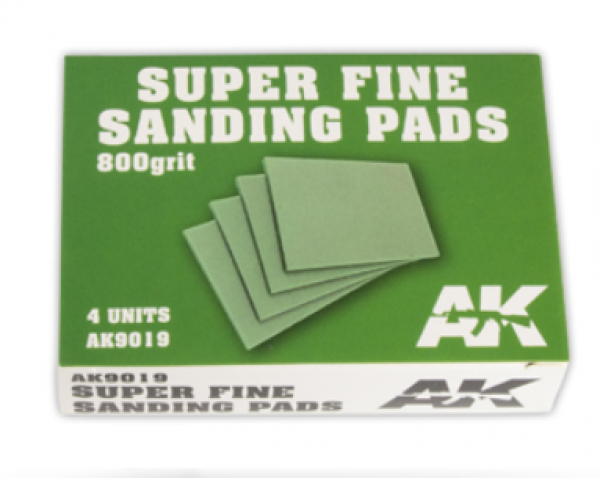 AK-Interactive: Super Fine Sanding Pads 800 grit (4)
