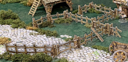 Battle Systems: Wooden Fencing (48'')