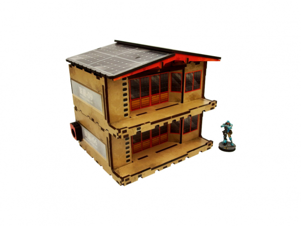 Infinity Prepainted Terrain: Kokkyo-3 Market (beige) (2)