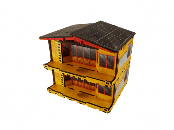 Infinity Prepainted Terrain: Kokkyo-3 Market (yellow) (2)