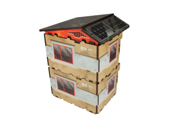 Infinity Prepainted Terrain: Kokkyo-3 Quarters (beige) (2)