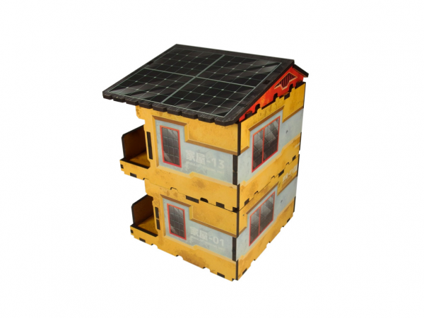 Infinity Prepainted Terrain: Kokkyo-3 Quarters (yellow) (2)