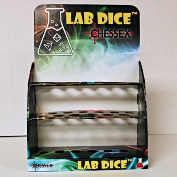 Chessex Lab: Cardboard Display and Empty Tubes [Retail Only]