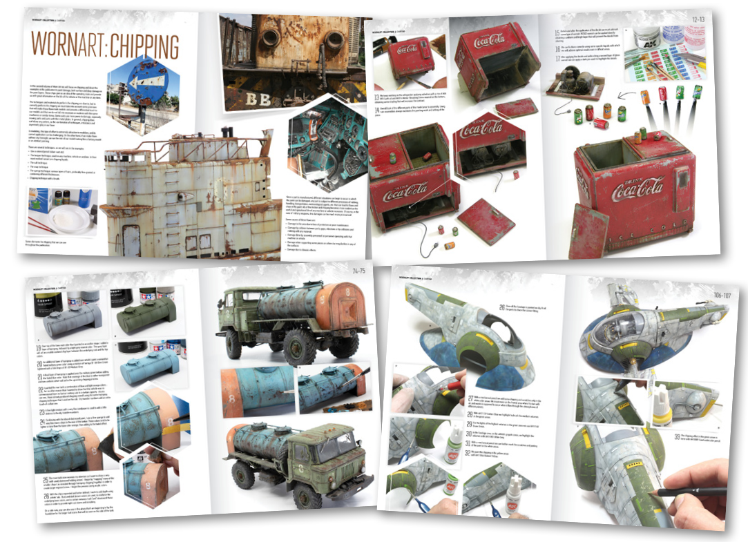 AK-Interactive: Worn Art Collection 02 - Chipping (HC)