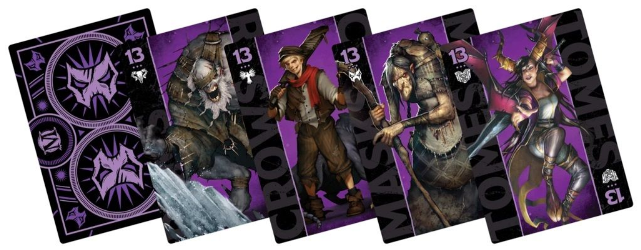 Malifaux (M3E): Neverborn Fate Deck