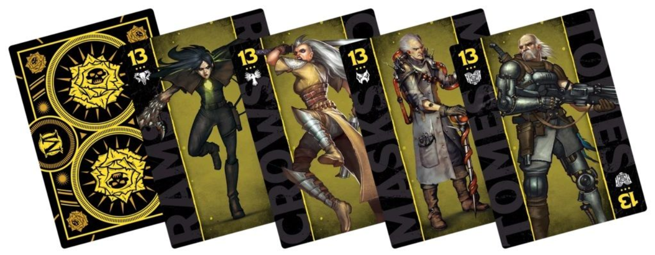 Malifaux (M3E): Outcast Fate Deck