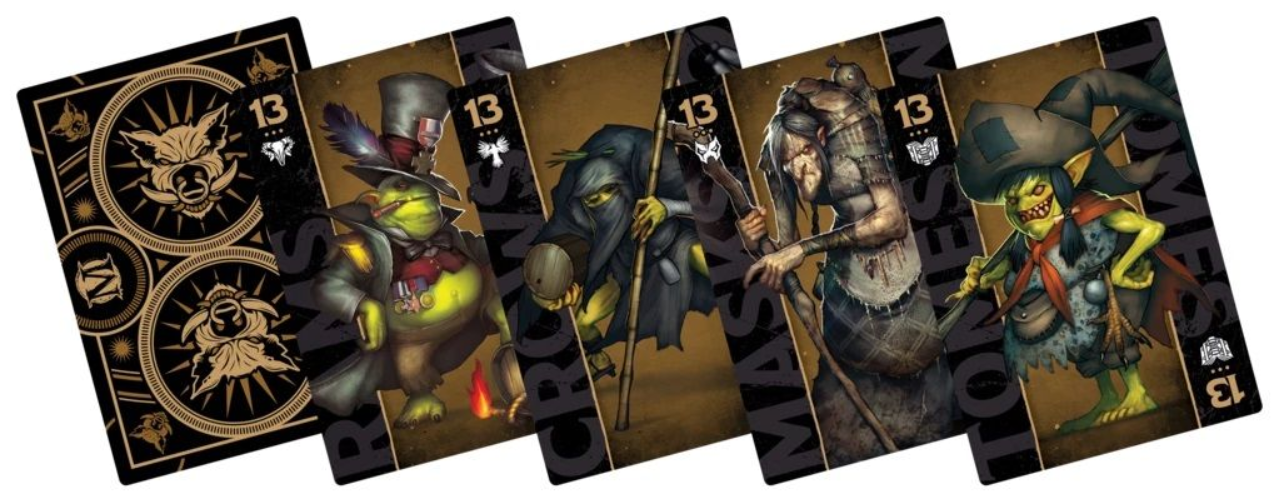 Malifaux (M3E): Bayou Fate Deck
