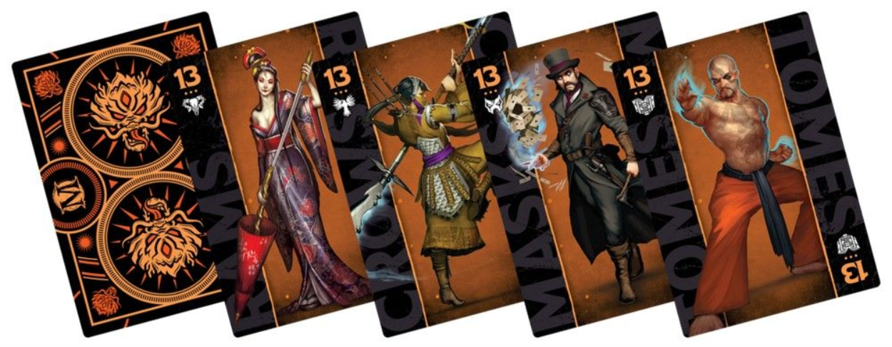 Malifaux (M3E): Ten Thunders Fate Deck