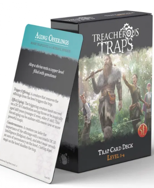 Treacherous Traps Deck Level 1-4 (5E)
