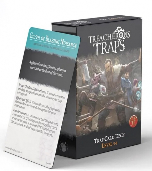 Treacherous Traps Deck Level 5-8 (5E)