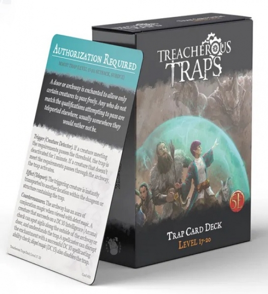 Treacherous Traps Deck Level 17-20 (5E)