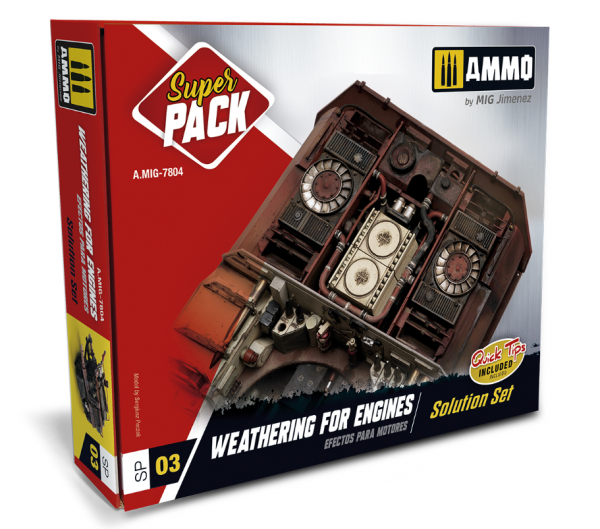 AMMO: (Weathering) Weathering for Engines Super Pack