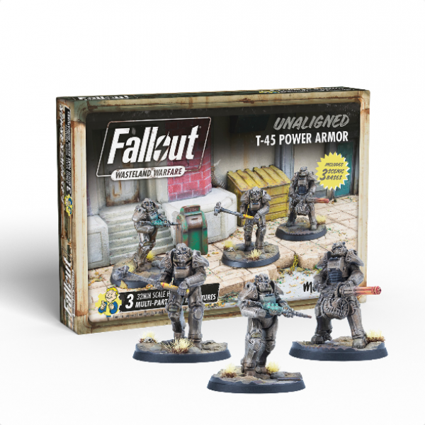 Fallout RPG: Wasteland Warfare - Unaligned T-45 Power Armour