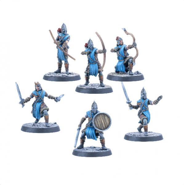 Elder Scrolls: Call To Arms Stormcloak Skirmishers Resin Collectors Set