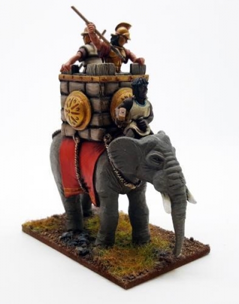 Saga - Age of Hannibal: Carthaginian Elephant (1 + crew)