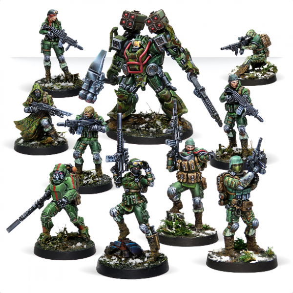 Infinity (#851)  Tartary Army Corps Action Pack