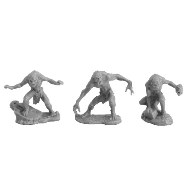 Reaper Bones Classic: Ghouls (2) and Ghast