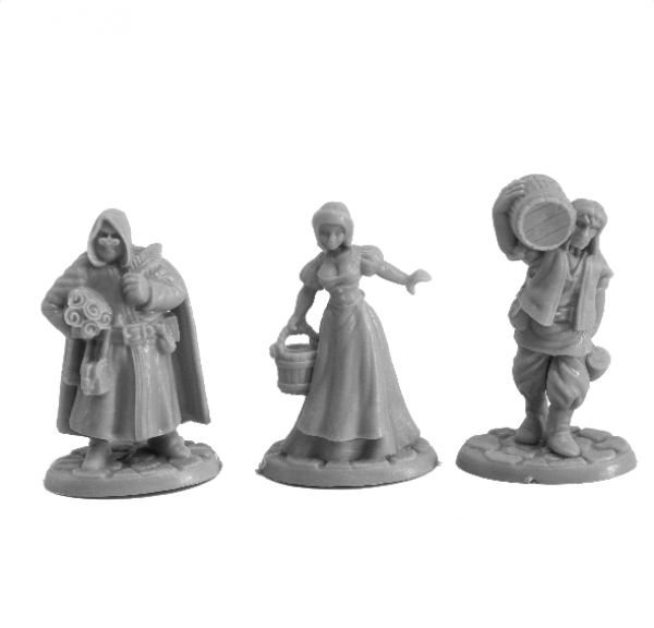 Reaper Bones Classic: Townsfolk III (3)