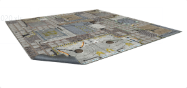 Battle Systems: Frontier Sci-fi Gaming Mat (2' x 2')