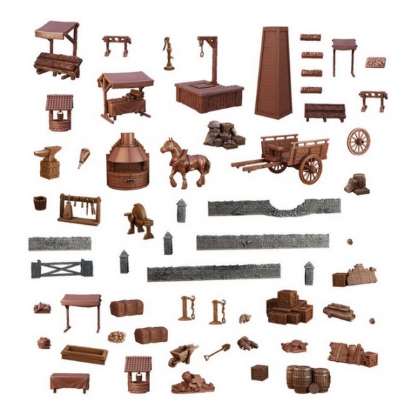 Terrain Crates: Town Centre