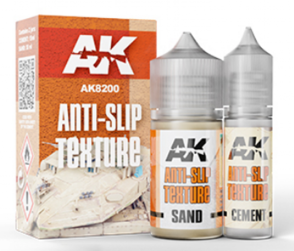 AK-Interactive: Anti-slip Texture (2 parts product)