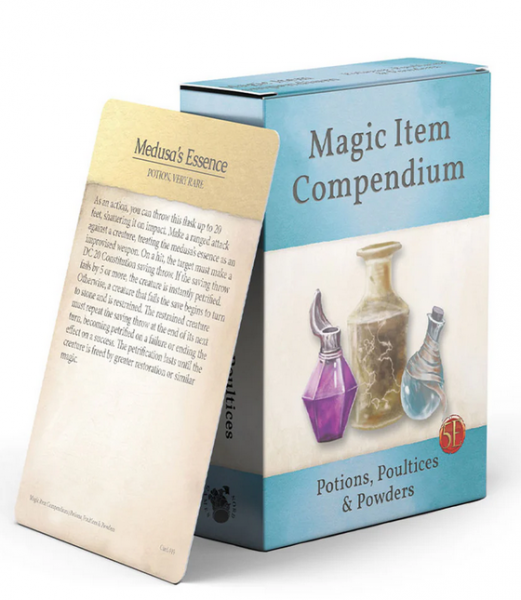 Magic Item Compendium Deck - Potions, Poultices & Powders (5E)