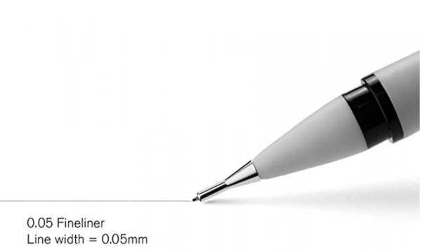 Winsor & Newton: Black Fineliner 0.05