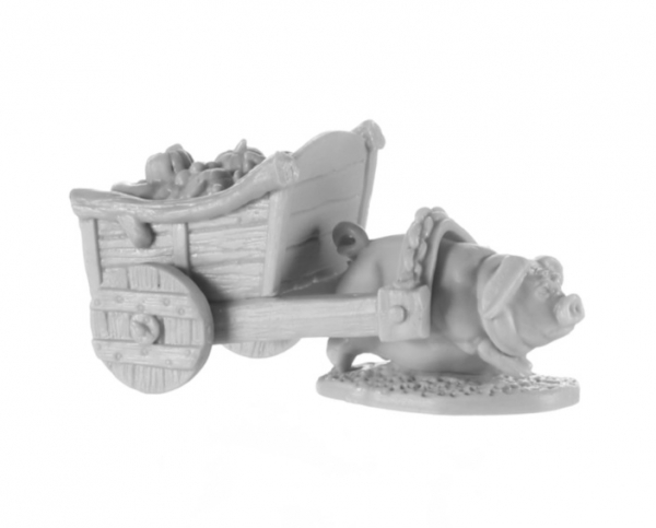 Reaper Bones Classic: Pig & Cart