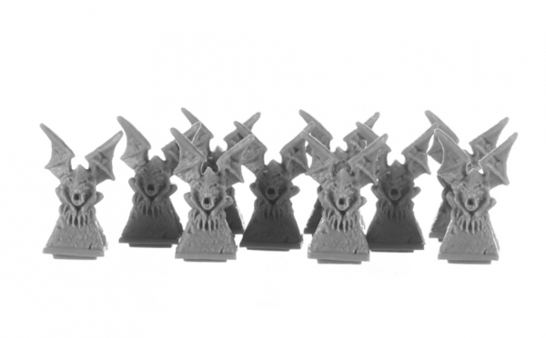 Reaper Bones Classic: Gargoyle Pillar Tops (10)
