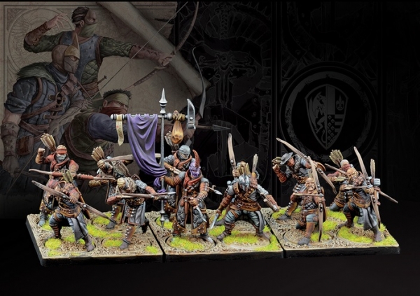 Conquest: Hundred Kingdoms - Longbowmen (Dual Kit with Hunter Cadre)